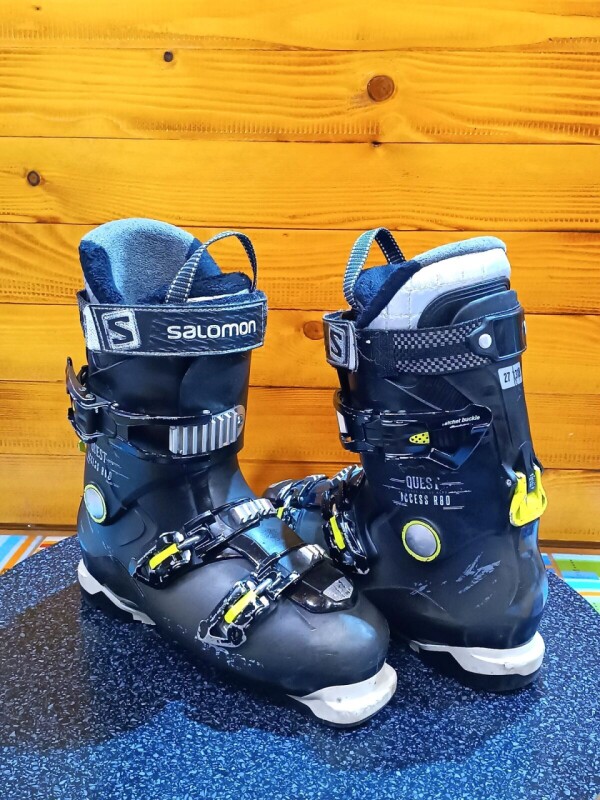 LYŽIARKY SALOMON QST ACCESS R80 BLACK 27MP